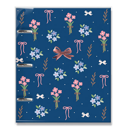 Caderno A5 Argolado Coleção Laços e Afetos by Sof - Fina Ideia