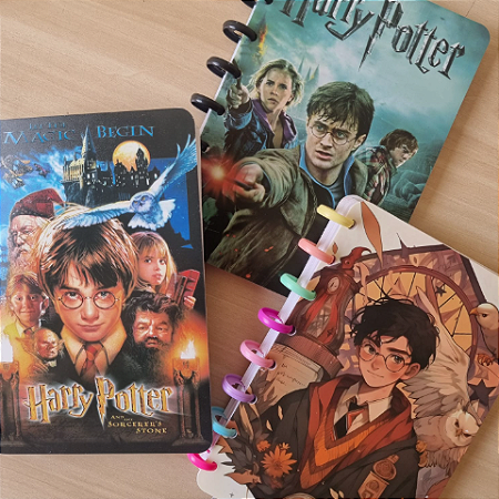 Caderno de Disco A5 Harry Potter