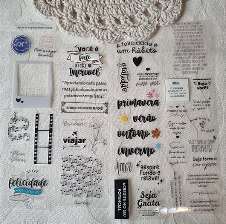 LOOP de PET Tape Cristal Destacável - Essenciais 2 - Papel Retrô