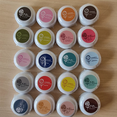 Carimbeira avulsa Juju Scrapbook - Diversas Cores