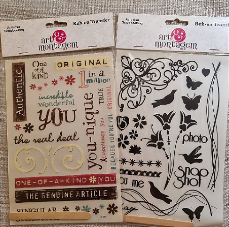 Adesivos de Transferência Art e Montagem