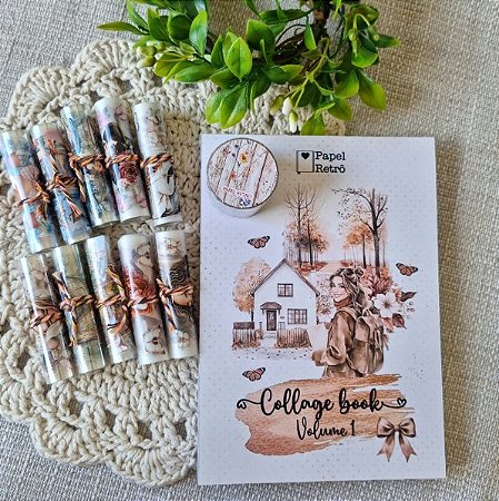 Kit "Um de Cada Completo" Papel Retrô - Lançamento Janeiro 2026