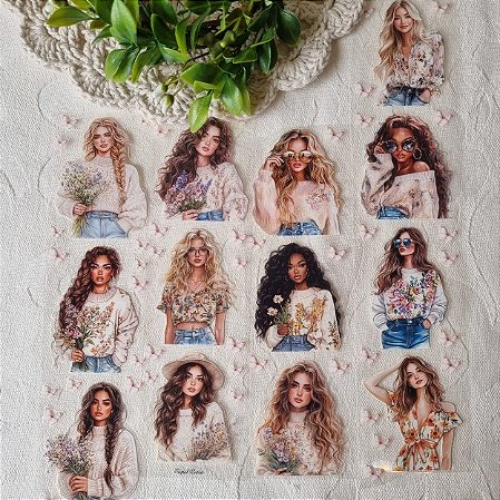 LOOP Pet Tape Papel Retrô Cristal Destacável - Primavera no Campo 1