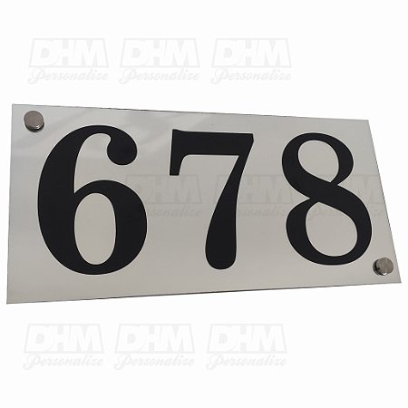 Número Residencial de Casa Personalizado