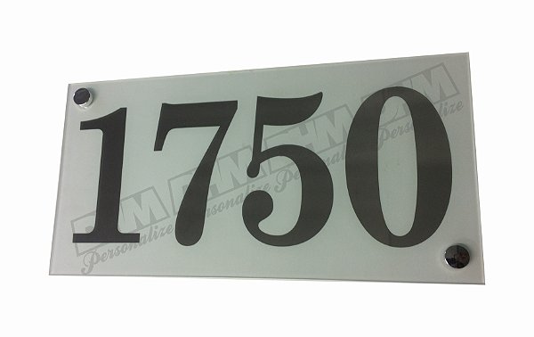 Número Residencial de Casa Personalizado