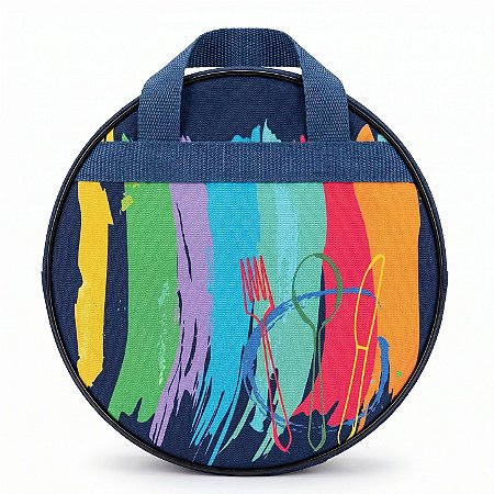 Bolsa Porta Pratos Personalizada