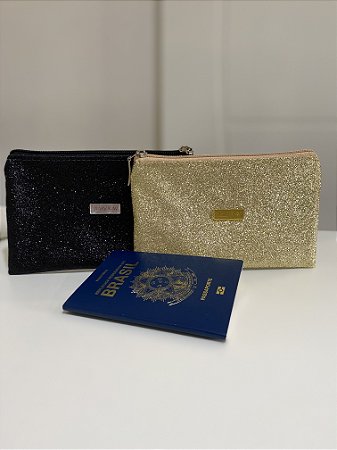 Necessaire carteira Gliter