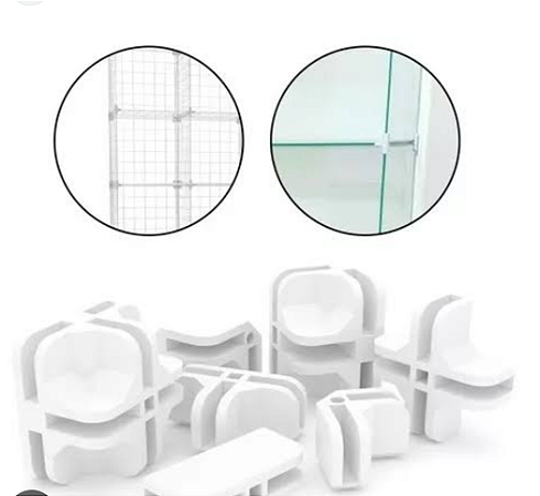CONECTIVOS PARA BALCÃO DE VIDRO E TELAS MODULADOS