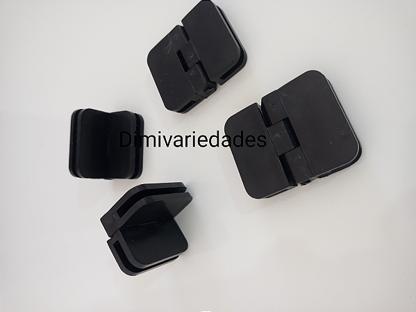 DOBRADIÇAS CONECTIVOS PARA VIDRO DE 4 mm (PAR)