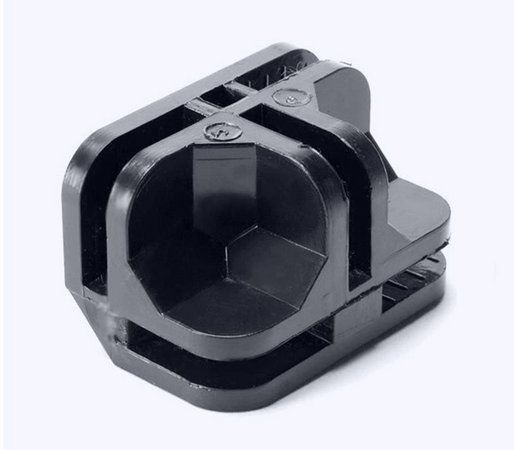 CONECTIVOS OU ENCACHES PARA BALCÃO DE VIDRO OU TELA 4 mm ( KIT COM 08 PEÇAS)