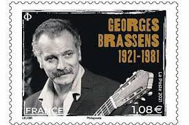 2021 - França - Georges Brassens - maçom, músico e compositor