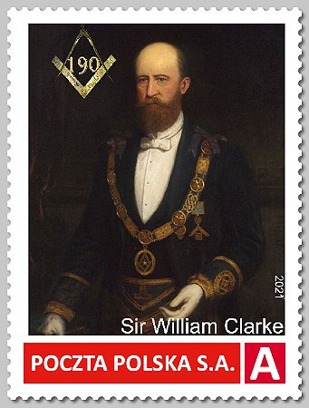 2021 Polônia -  Sir William Clarke - 190 anos