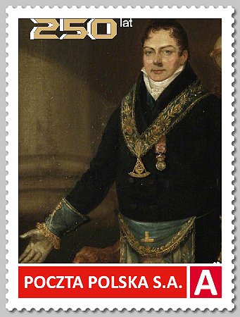 2023 - Polônia - Augusto Frederico, Duque de Sussex 250 anos