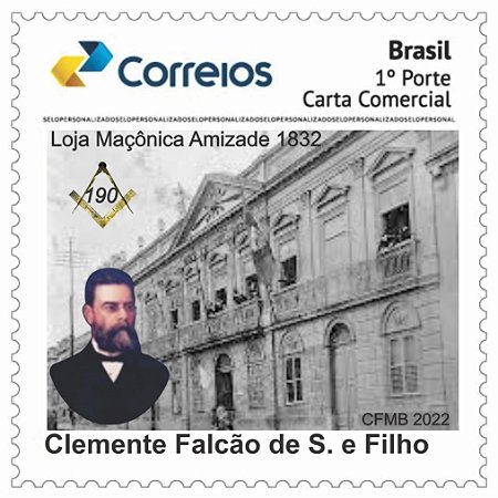 2022 - Loja Amizade - 190 anos - Mestre Clemente Filho -  homenagem CFMB