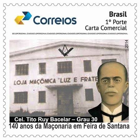 2024 - Cel Tito Ruy Bacelar - 140 anos da maçonaria de Feira de Santana/BA