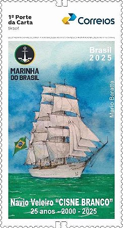2025  25 Anos do Navio Veleiro Cisne Branco Marinha S.I