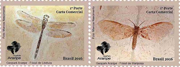 2016 Geopark Araripe série (mint)