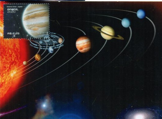 2020 Sistema Solar Planetas Sol Astronomia conj de nove Máximos perfeitos