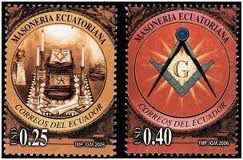 2005 Equador série Maçonaria mint