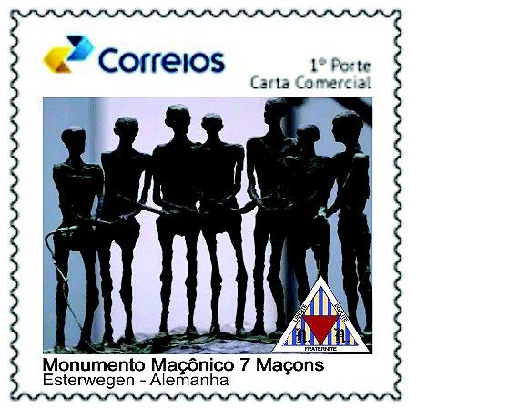 2020 Monumento Maçônico 7 Maçons  SP (mint)