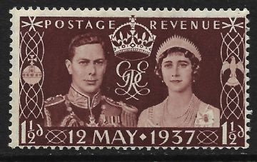 1937 Inglaterra Rei Jorge VI - Grao Mestre da Grande Loja Unida