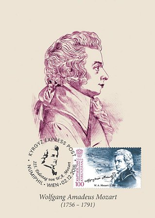 2016 Quirguistão - Wolfgang A. Mozart - máximo oficial (novo)