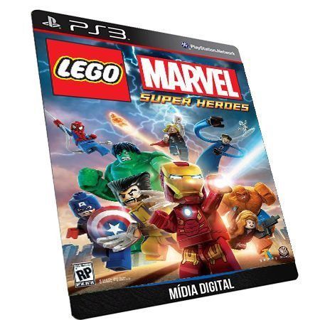 Lego Marvel Super Heroes PS3 Game Digital PSN