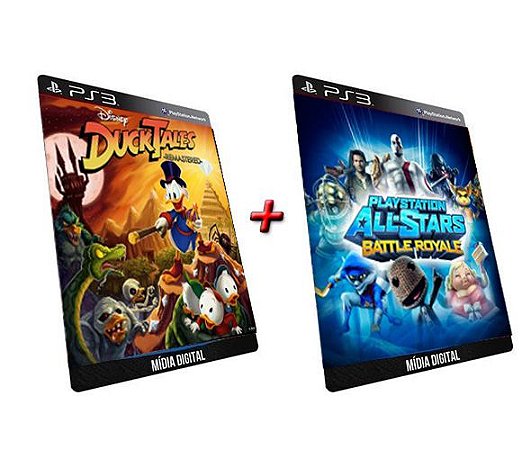 Ducktales Remastered + All-stars Battle Royale PS3 Game Digital PSN