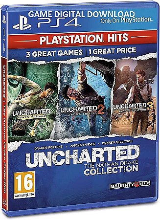 Uncharted The Nathan Drake Collection Game Ps4 Digital PSN