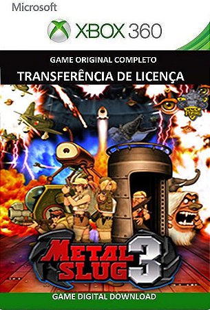 Metal Slug 3 Xbox 360 Game Original