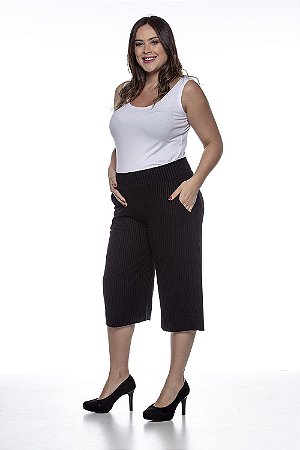 calça pantacourt para gestante