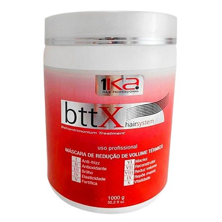 Mascara de Tratamento Térmico Profissional BTTX- Botox Capilar 1ka 10em1 1kg