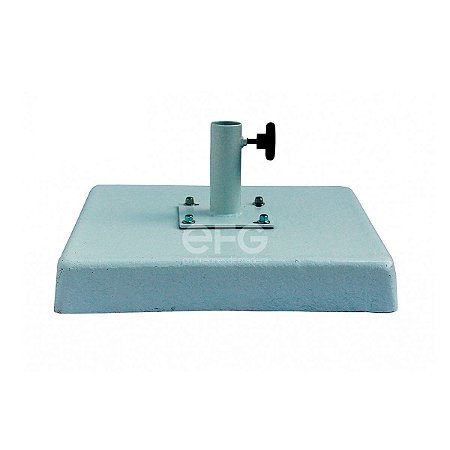 Base de Concreto Revestida com Fibra para Ombrelone Central
