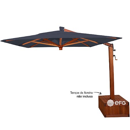 Ombrelone Lateral 2,5m Quadrado Premium