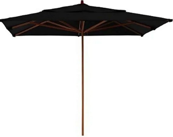 Ombrelone Central 2,1m Quadrado Slim