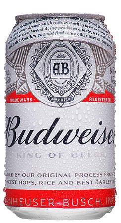 Budweiser 350ml