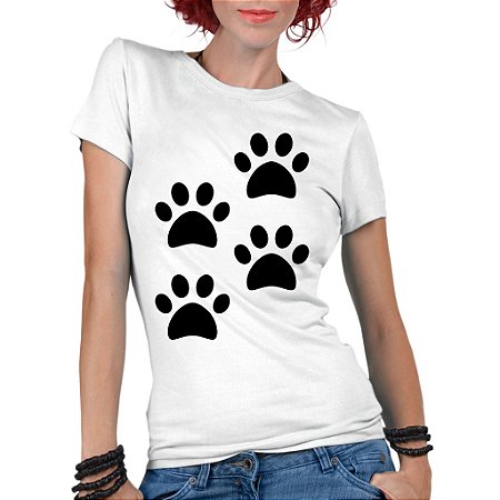 Camiseta Feminina 4 Quatro Patas Pet Lover