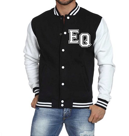 Jaqueta College Masculina Universitária Faculdade Engenharia Química Colegial Moletom Blusas de Frio Casaco Personalizadas Customizadas Moleton Uniformes Cursoas Americana Baseball Estilo Americano - Criativa Urbana - Moletons, Jaquetas College e