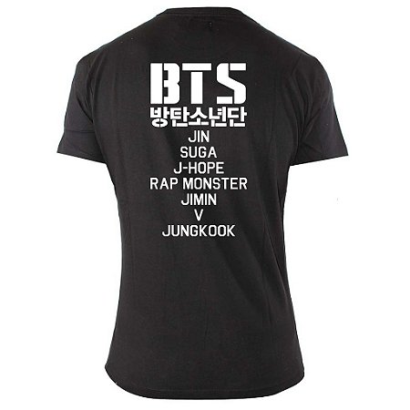 camisas femininas bts