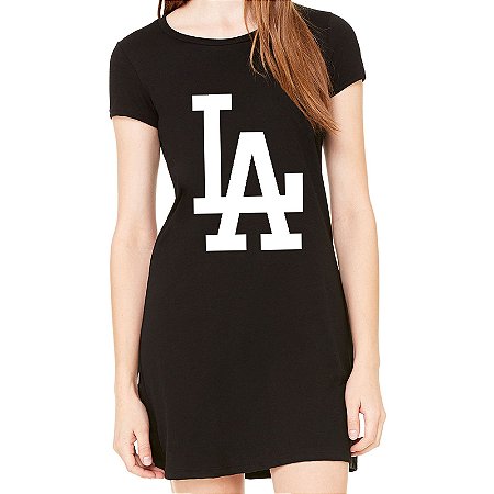 Vestido Feminino Curto LA Dodgers