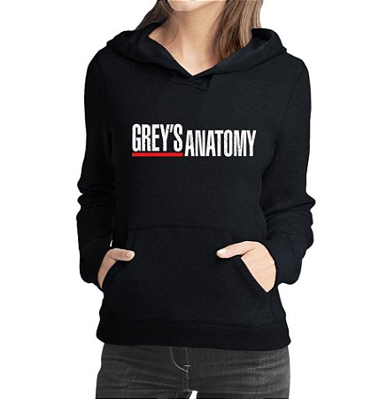 blusa de frio feminina greys anatomy