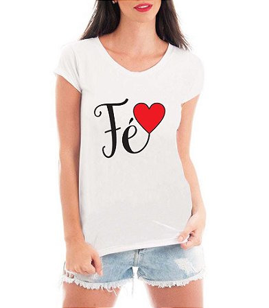camisetas femininas personalizadas gospel