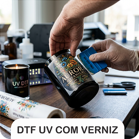 DTF UV COM VERNIZ