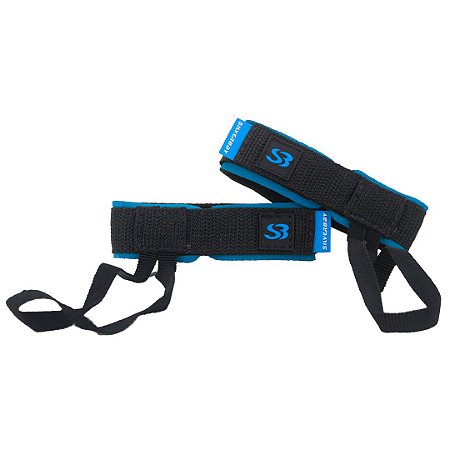 Leash Pé de Pato SILVERBAY LITE para Nadadeiras - Preto/Azul