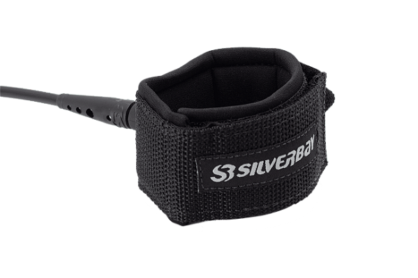 Leash Surf SILVERBAY PRO LONG  9' 7mm - Preto