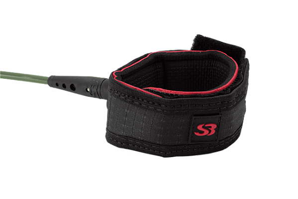 Leash Surf SILVERBAY PRO SLIM / REGULAR 6' 6mm - Militar