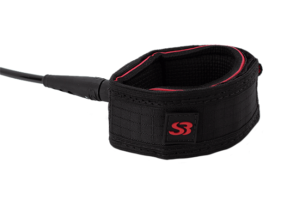 Leash Surf SILVERBAY PRO SLIM REGULAR 6' 6mm - Preto
