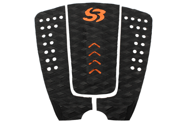Deck Surf Silverbay Signature Mike Rodrigues Preto/Laranja