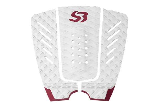 Deck Surf Silverbay Pro Comb - Branco/Marsala