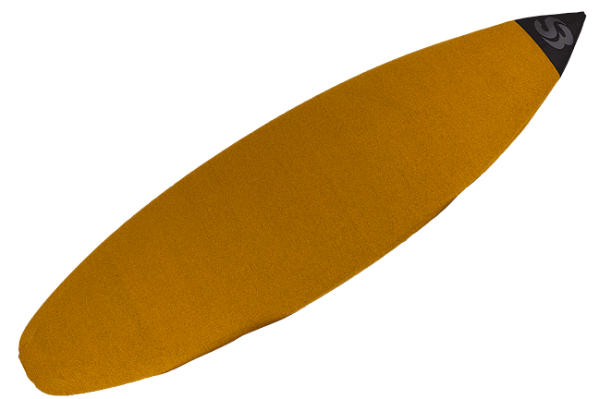 CAPA ATOALHADA SILVERBAY Para Pranchas de Surf SHORTBOARD - 5'11 á 6'1 - Mostarda